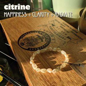 Citrine Gemstone Bracelet
